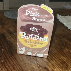 eZn Pudding Semi-Permanent Hair Color, Warm Pink Brown